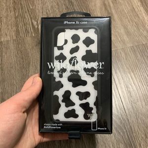 Wildflower Moo Moo case iPhone XR